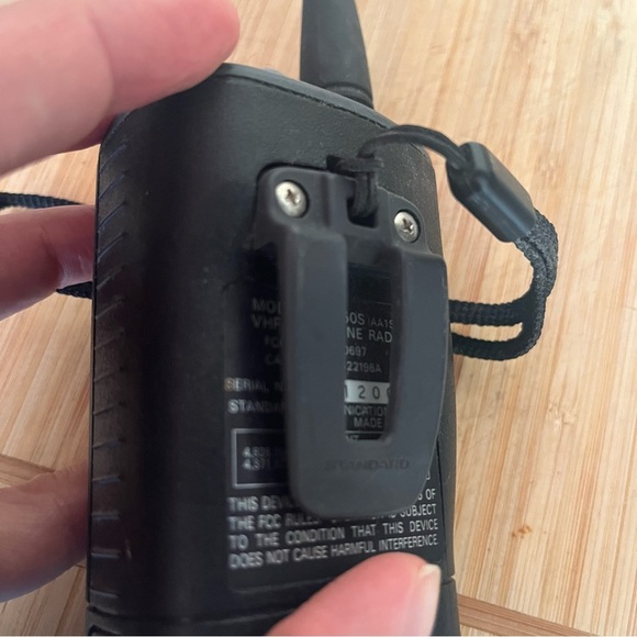 Standard Horizon HX350S Submersible 5W Marine Handheld Radio/Walkie-Talkie AS IS - Picture 7 of 8